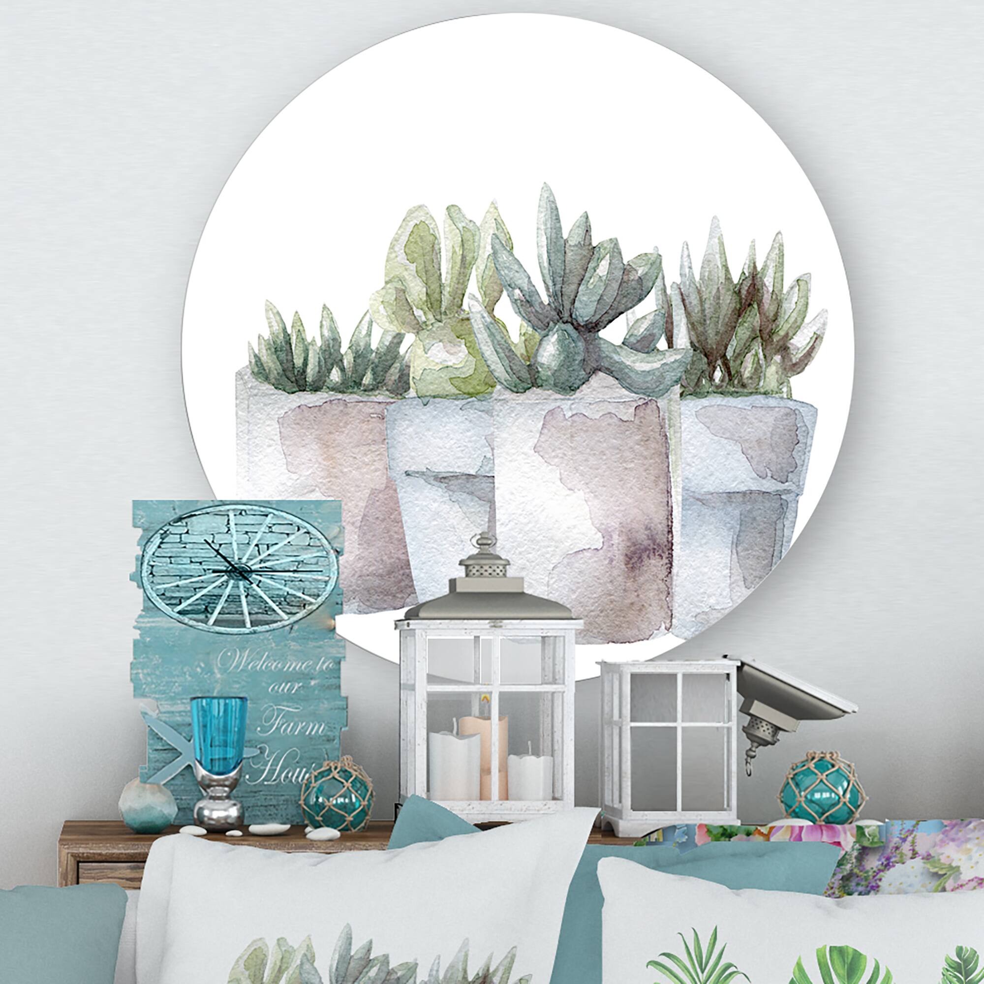 Designart - Cactus and Succulent House Plants III